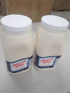 lot 292 image: 21 gallon bottles of miracle whip ...