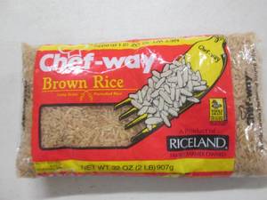 lot 293 image: case of 242lb bags of chef-way bro...