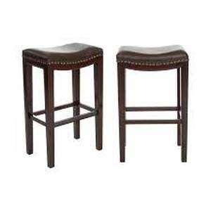lot 16 image: Set of 2 26 Avondale Backless Counter Height Barstools by Christopher Knight Home- open box not used