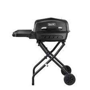 lot 21 image: Portable Charcoal Grill in Black by Dyna-Glo- not used