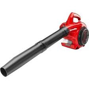 lot 23 image: 150 MPH 400 CFM 2-Cycle Handheld Gas Leaf Blower by Homelite- open box not used