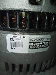 lot 80 image: Duralast Remanufactured Alternator DL3509-18-10- slightly used