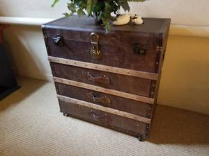 Faux Steamer Trunk Chest of Drawers    2 of 2