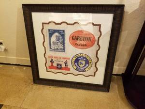 Framed Travel Stickers