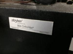 lot 34 image: Stryker 864 Orthovac - Great Working Condition