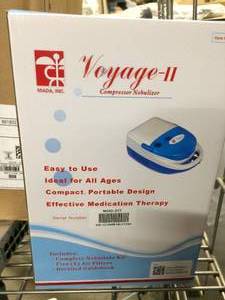lot 59 image: MADA Medical Voyage II Compressor Nebulizer #277 - Appears New In Box