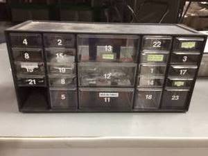 lot 89 image: Medical Tool Mini Drawer Organizer Storage Cabinet