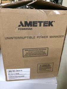 lot 50 image: NEW IN OPEN BOX PowerVar Ametek Security II UPM UNINTERRUPTIBLE&nbspPOWER MANAGER ABCE802-11