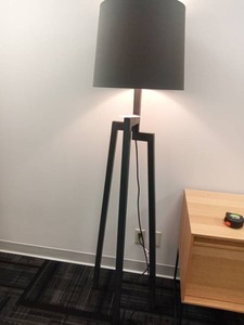lot 10 image: 60 Post Modern Stilt Floor Lamp ($270 Value)