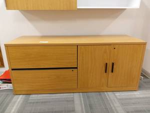 lot 15 image: 72 Wooden Attractive File Cabinet