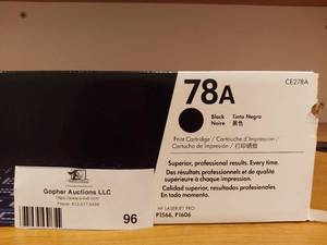 lot 96 image: Laser Jet 78A Black