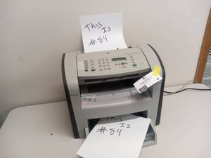 lot 84 image: 3-in-1 HP LaserJet M1319f MFP (Works Great)