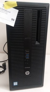 lot 99 image: Hp ElitieDesk 800 Desk Top (Valued $300)