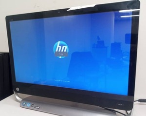 lot 107 image: HP Inc. HP Omni 27-1054 Desktop PC (Valued $200)