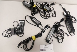 lot 110 image: 6 assorted branded Laptop Chargers