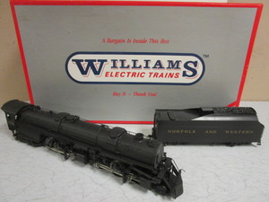 lot 297 image: WILLIAMS, CROWN EDITION, CLASS A, O, NORFOLK & WESTERN, STEAM LOCOMOTIVE & TENDER - NEW