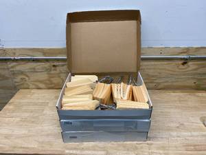 GRAINGER APPROVED Lot of 3 Boxes of-  Blank Shipping Tag, Tag Material Paper, Shipping Tag Type Manila, Tag Style Pre-Wired (1,000 per box)