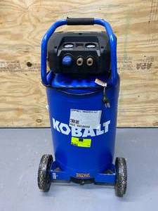 KOBALT 20-Gallon Single Stage Portable Corded Electric Vertical Air Compressor (non-working)