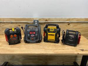 Lot of Battery Jump Starters