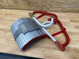 KIDDE 25 ft. Long 3-Story Fire Escape Ladder, 1,000 lb. Load Capacity