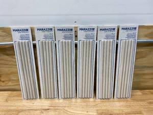 MARAZZI Lot of 6-  Packages of LuxeCraft Taupe 12 in. x 12 in. Glazed Ceramic Jolly Trim Tile (0.04 sq. ft.piece) (4 pcspackage)