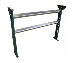 GRAINGER APPROVED Conveyor Support Stand, H-Stand, Light- to Medium-Duty, 1,500 lb Stand Load Capacity