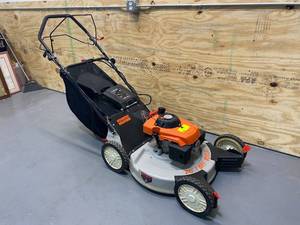 TURF BEAST 26 in. 208 cc Gas Walk Behind 3-in-1 Wide Area Self Propelled Lawn Mower Rear Wheel Drive with Blade Brake Clutch