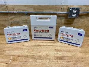 FIRST AID ONLY Lot of 3 First Aid Kits