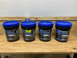 JETCOAT Lot of 4-  10 Year Supreme Driveway Resurfacer - 4.75 Gal.