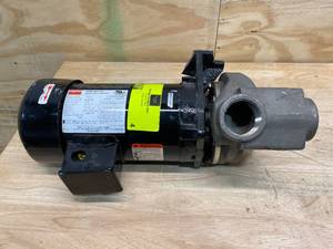 DAYTON Centrifugal Pump Assembly #PPLTAD23TCG 1HP 3-Phase 3450RPM 208-230460V