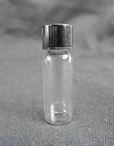 lot 3 image: 1 Gross Lot of Mercer Glass Works Merco 12 Dram Screw Cap Glass Vials