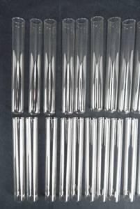 lot 108 image: Set of 24 Mercer Glass Works Merco 175 x 22 MM Glass Culture Test Tubes