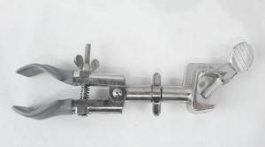 lot 237 image: Set of 4 Mercer Glass Works Neverust 2.5 Inch Jaw Utility Clamps - Made in Japan