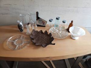 lot 70 image: Platters, Vases and Jars