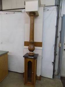 lot 2 image: Display Pillar With Light