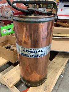 lot 23 image: Rare General Quick Aid Fire Extinguisher Full (No Shipping)