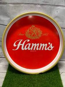 lot 38 image: Hamms Beer 13 Diameter Tray