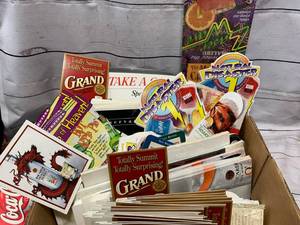 lot 46 image: Large Lot of Advertising Table Tents