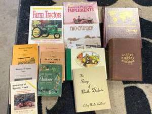 lot 66 image: Large Lot of History & Tractor Books