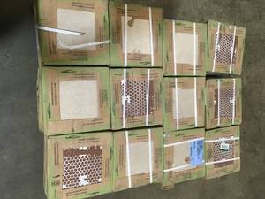 Lot of 23 cases of Traffic Master Manvel Ash 12 in. x 12 in. Ceramic Floor and Wall Tile (10.67 sq. ft.Case)