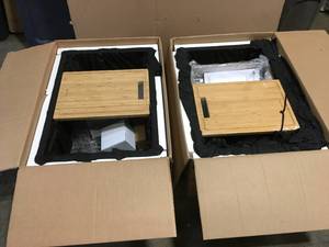 Lot of 2 Glacier Bay sink and accessories see pictures