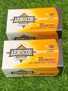 lot 1 image: 100 Rounds of .22 Ammo Ammunition