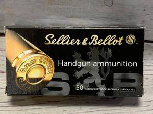 lot 19 image: 50 Rounds 9mm 124gr Ammo Ammunition