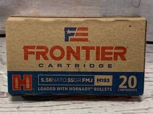 lot 32 image: 20 Rounds 5.56 55gr Ammo Ammunition