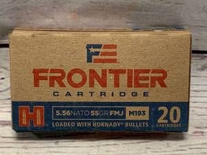 lot 42 image: 20 Rounds 5.56 55gr Ammo Ammunition