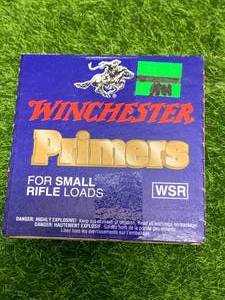 lot 63 image: 100ea Small Rifle Primers (no shipping)