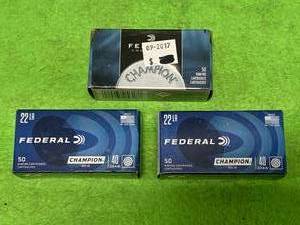lot 93 image: 150 Rounds of .22 Ammunition Ammo
