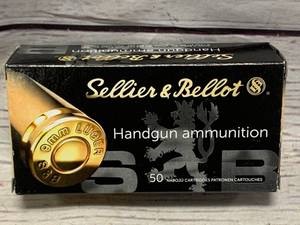 lot 99 image: 50 Rounds 9mm 115gr Ammo Ammunition