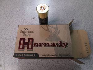 lot 67 image: Hornady Shotgun Slug 12GA SST 300gr...