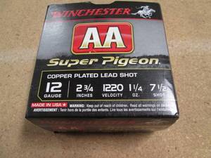 lot 99 image: AA Super Pigeon Copper Plated Lead ...